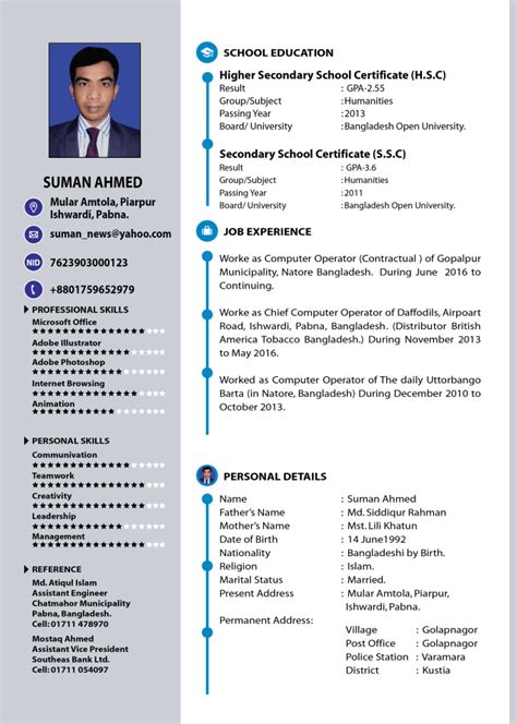 Arjuna udaya kumara dangalla mobile phone: Professional resume and cv design by Jibon072007
