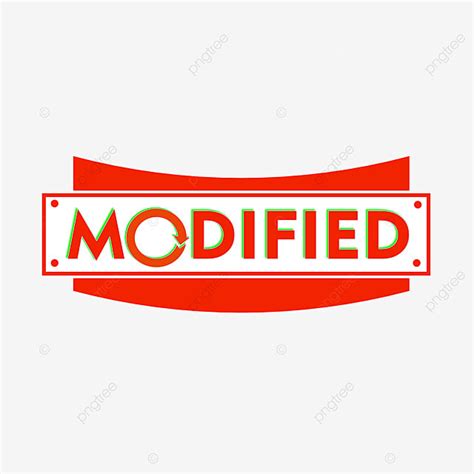 Modify Clipart Png Images Modified Logo Title Design Enterprise Png