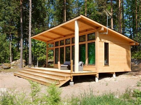  the lower level has a great room with a vaulted ceiling creating the feeling of living large in a smaller home. Attefallshus Lindköping I — Swedish Timber Frame | Tiny ...