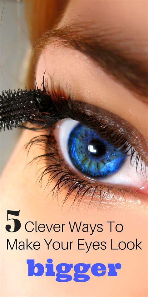 34 Tips How To Make Your Eyes Appear Bigger Tutorial Moesemishale
