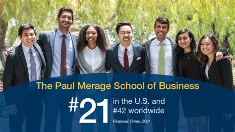 Merage School Ranked No 8 Among Public Universities By The Financial Times Paul Merage School