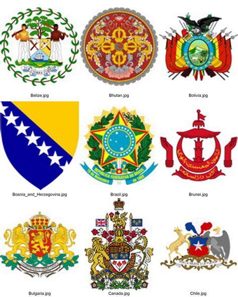 National Emblems Of The World Country Flags Of The World Coat Of