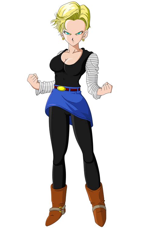 Número 18 Personajes De Goku Personajes De Dragon Ball Goku Y Bulma