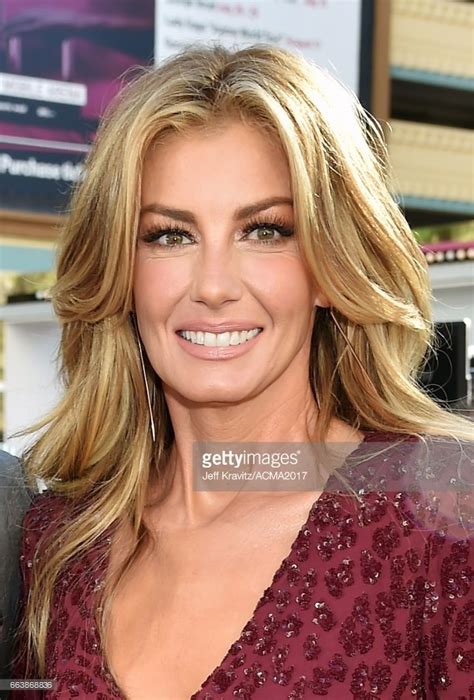 Singer Faith Hill Attends The 52nd Academy Of Country Music Awards At