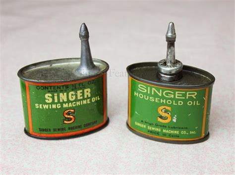 oil can singer vintage original singer sewing machine vintage oils vintage oil cans