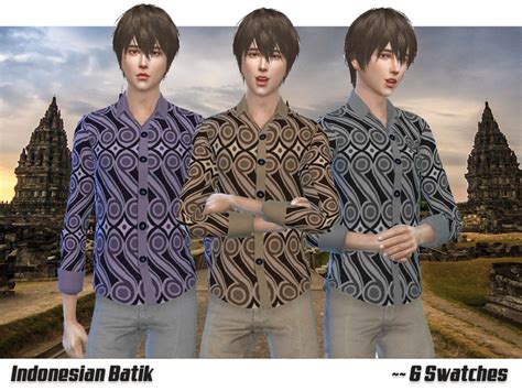 The Sims Resource Indonesian Batik