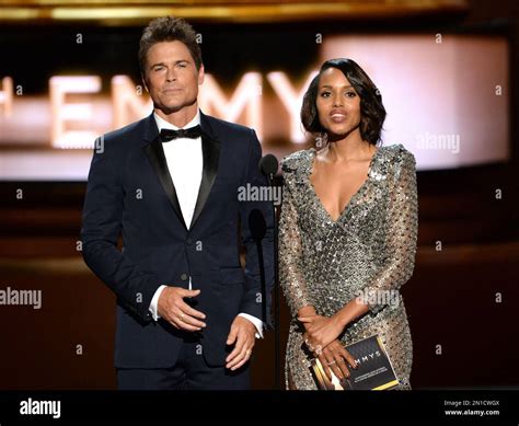Image Distributed For The Television Academy Rob Lowe Left And