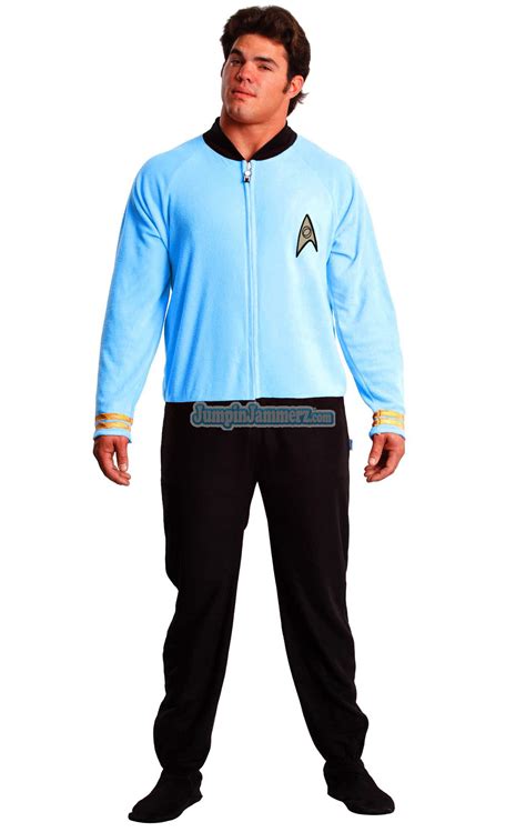 Join Starfleet In These Officially Licensed Star Trek Footie Pajamas