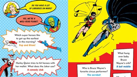 Theres An Official Dc Superhero Joke Book Filled With The Worst Jokes Ever — Geektyrant