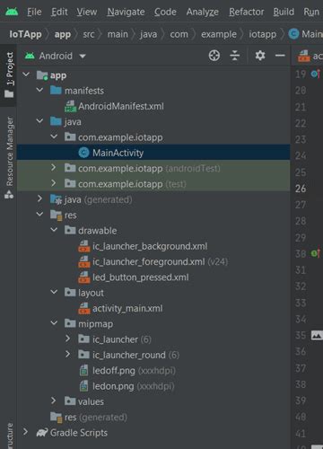 Getting Started With The Android Studio For Internet Of Things