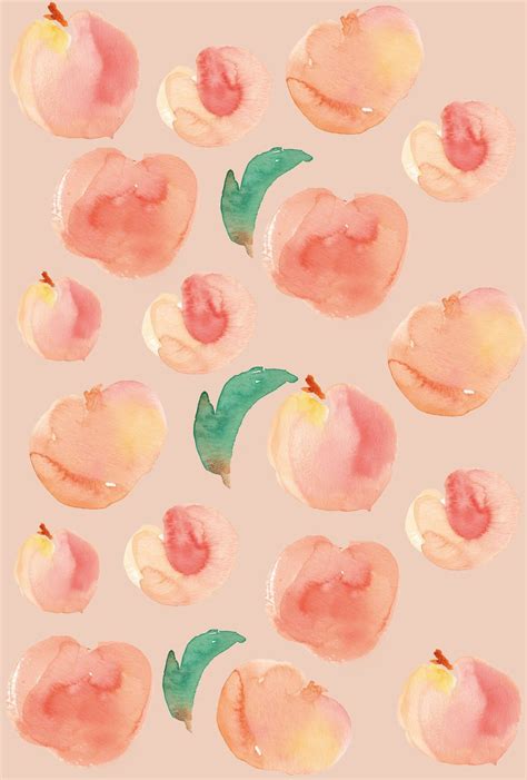 Peach Aesthetic Wallpapers Top Free Peach Aesthetic Backgrounds Wallpaperaccess