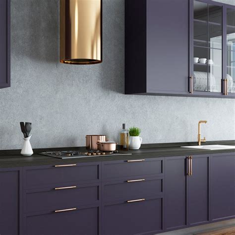 Dark Purple Kitchens Purple Kitchen Ideas Will Make Your Cooking
