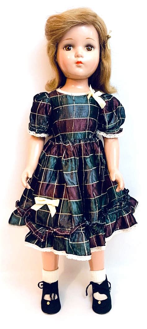 Arranbee 1940s Vintage Nancy Lee 21 All Composition Doll In Gorgeous