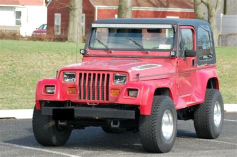 Jeep Wrangler Renegade Lifted Yj Rare For Sale Jeep Wrangler Renegade