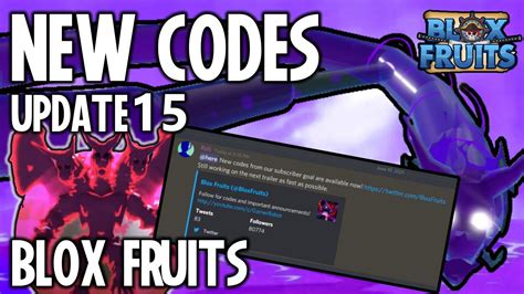 New Codes In Blox Fruits Youtube