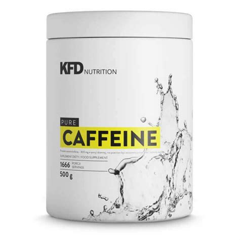 Kfd Pure Caffeine Powder 500g Fitcookie