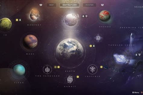 Destiny Map Of The Moon Maping Resources