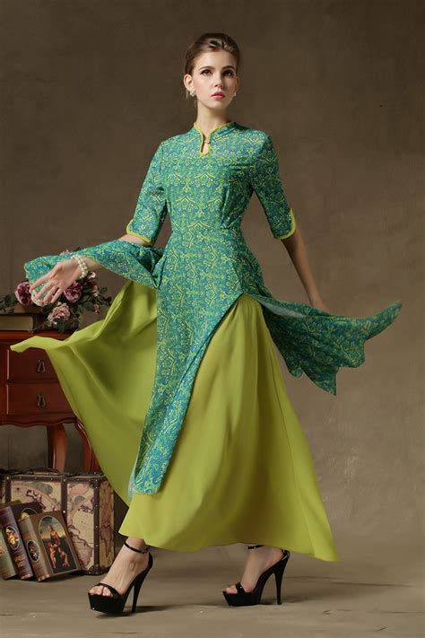 Find the perfect dress for you and shop for long women's casual dresses, cocktail and party styles, formal gowns, and special occasion dresses in a variety of silhouettes and available in missy, plus, and petite sizes. green dress vintage floral vestido feminino long dress ...