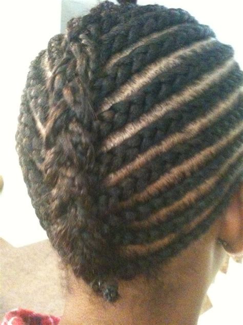 This tutorial shows how to add kanekalon hair extension inside the cornrow braids. Cornrows Braids Extensions: Cornrows