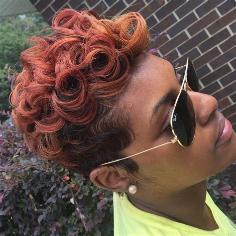 I change my own hair color from black/brown to copper at home and. 40 Fresh Trendy Ideas for Copper Hair Color | Curly pixie ...