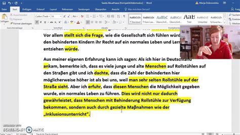 Dies ist ein beispieltext für den schriftlichen ausdruck der prüfung telc c1 hochschule, übungstest 1, thema 1. Inklusion #2 | Schriftlicher Ausdruck C1 | Live-Korrektur ...