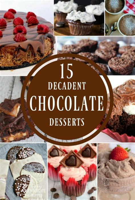 15 Decadent Chocolate Desserts National Chocolate Month Decadent