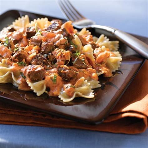 Maybe you would like to learn more about one of these? Steak & Farfalle Pasta with Creamy Tomato Sauce | Recipe ...