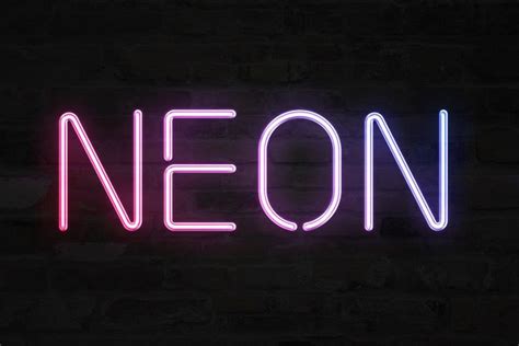 10 Beautiful Neon Sign Fonts And Effects — Medialoot