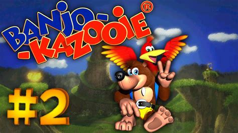 Lets Play Banjo Kazooie Part 2 Mumbos Mountain Youtube