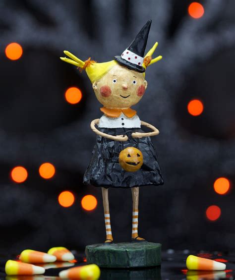 Lori Mitchell Adorable Dora Halloween Witch Figurine