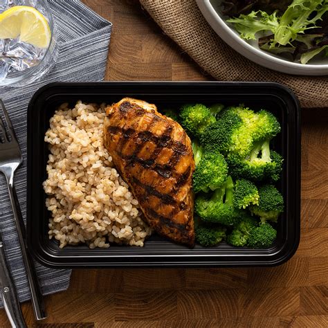 Chicken Broccoli And Rice Healthy Prepared Meals Fit Flavors