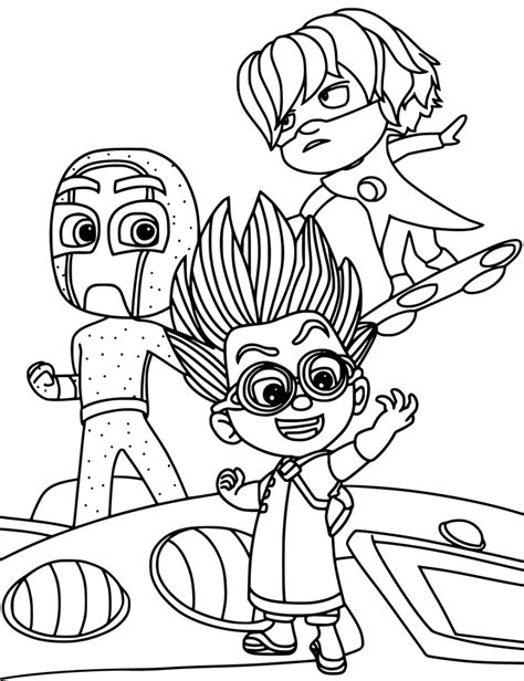 We provide coloring pages, coloring books, coloring games, paintings, coloring pages instructions at here. PJ Masks Coloring Pages - Best Coloring Pages For Kids