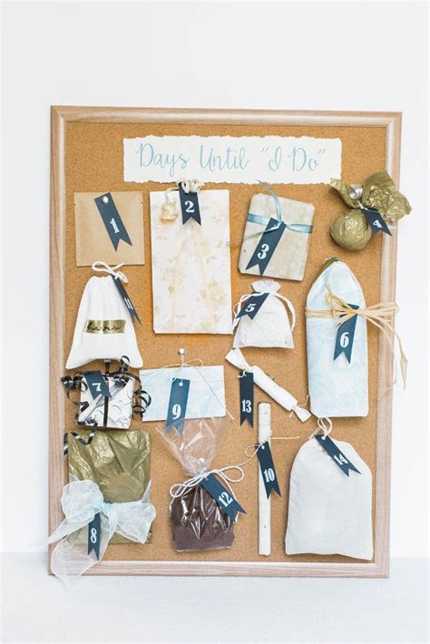 Cute little presents for the 12. How to DIY a Wedding Advent Calendar | Wedding gifts for ...