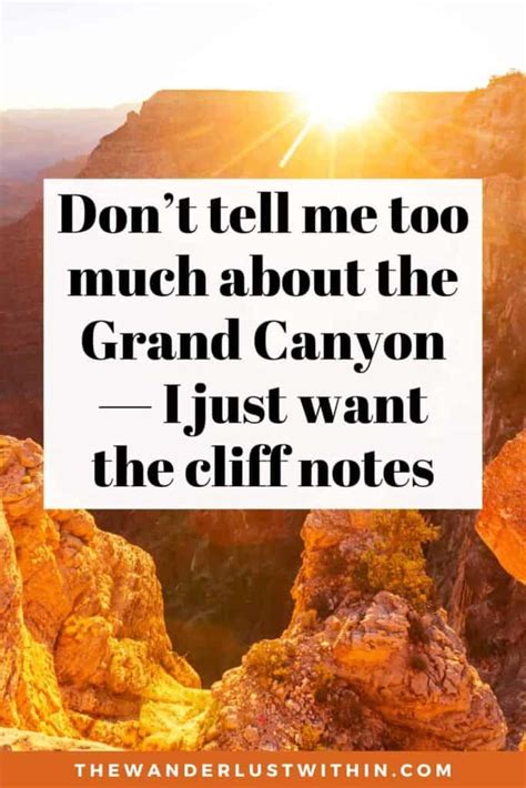 70 Greatest Grand Canyon Quotes And Instagram Captions 2023 Incaquest