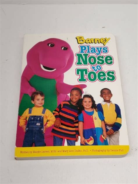 Barney Plays Nose To Toes By Dudko Mary Ann Hardback Book The Fast