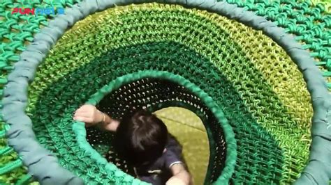 Children Indoor Play Station Maze Park Entertainment Rainbow Climb Nets