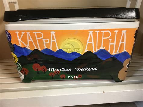 Kappa Alpha Mountain Weekend Cooler Mountain Weekend