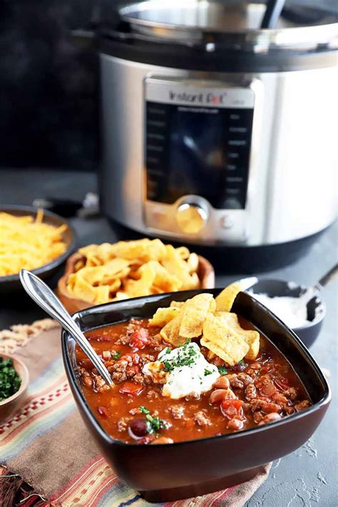 And then i saw a little cactus that i had never seen before, equally cute, and insisting i take it home with me as well. How to Cook Chili in an Electric Pressure Cooker (Instant ...