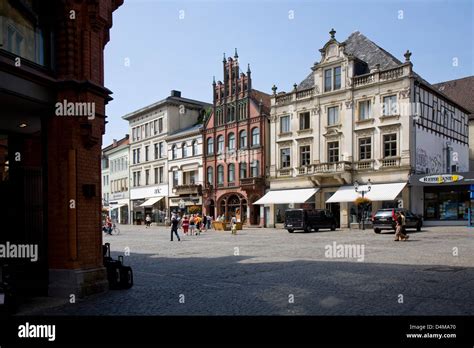 Minden Germany The Old Town With The Square Of Minden Stock Photo Alamy