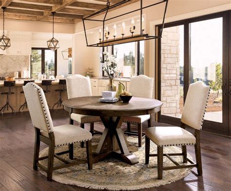 This set provides you with a table and 2 matching chairs. CM3014RT-5PC 5 pc Julia rustic natural tone finish 54 ...