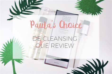 Perfect Cleansing Oil Van Paula S Choice May Cate