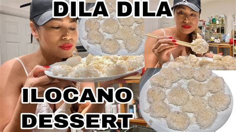 How To Make Palitaw Dila Dila Pilipino Dessert Youtube