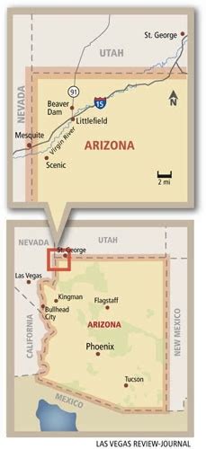 To Residents Arizona Strip Feels Like Different World Las Vegas