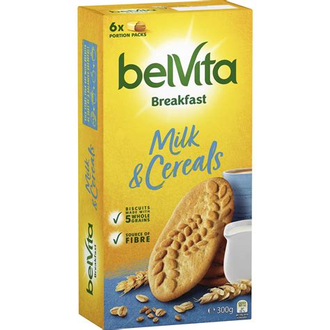Calories In Belvita Milk And Cereal Breakfast Biscuits Calcount