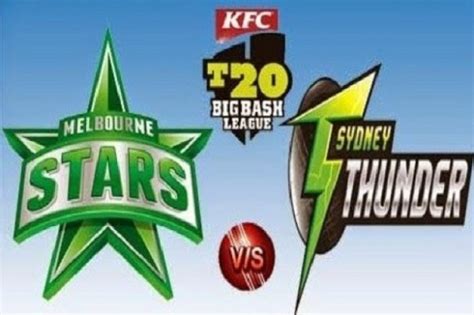 Big Bash 2019 20 Challenger Melbourne Star Vs Sydney Thunder