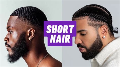 Top 5 Hairstyles for 𝗦𝗛𝗢𝗥𝗧 Hair PROS CONS for Black Men YouTube