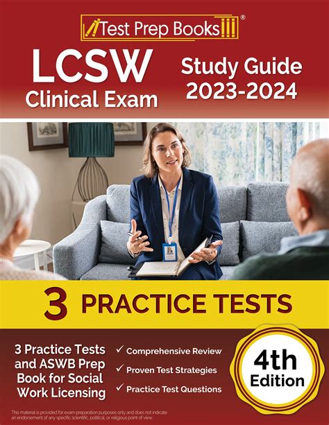 Lcsw Clinical Exam Study Guide 2023 2024 3 Practice Tests And Aswb