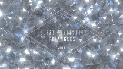 Glossy Reflective Silver Triangles By Tenforward On Envato Elements