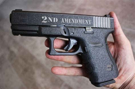 Rubber Textured Hand Gun Pistol Grip Tape Amendment For Gen 3 Glock 19