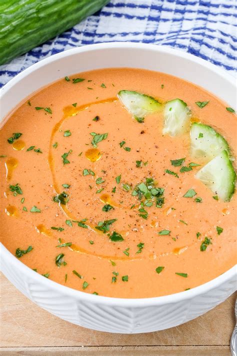 Gazpacho Cold Spanish Soup Recipes From Europe